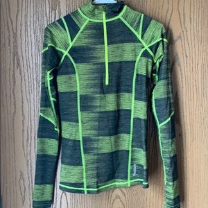 Reebok lime green workout attire